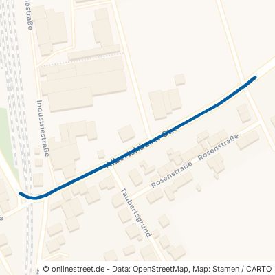 Albertshäuser Straße Geroldshausen 