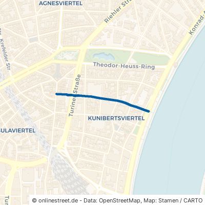 Dagobertstraße 50668 Köln Altstadt-Nord Innenstadt
