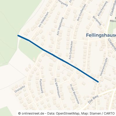 Pfarrstraße Biebertal Fellingshausen 