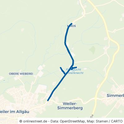 Lindauer Straße Weiler-Simmerberg Weiler 