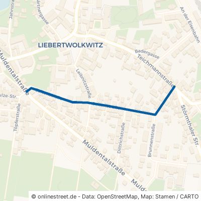 Seitenstraße Leipzig Liebertwolkwitz 