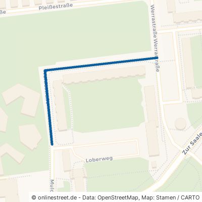 Muldestraße 06122 Halle (Saale) Nördliche Neustadt Stadtbezirk West