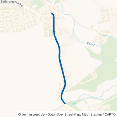 Uchtdorfer Straße Rinteln Exten 