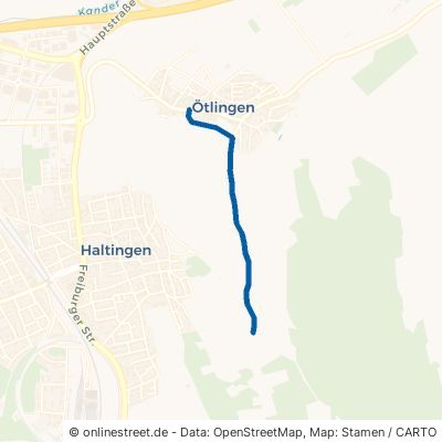 Hohleweg Weil am Rhein Ötlingen 