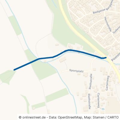 Walkmühlweg Mainbernheim 