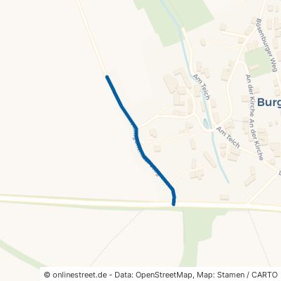 Heiligenthaler Weg Eisleben Burgsdorf 