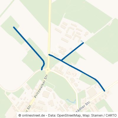 Pritzwalker Straße Ausbau Hansestadt Havelberg 