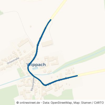 Nebraer Straße Bad Bibra Wippach 