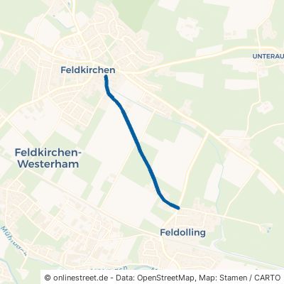 Ollinger Straße Feldkirchen-Westerham Feldolling 