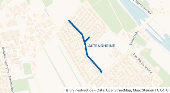 Reidstraße 48429 Rheine Altenrheine 