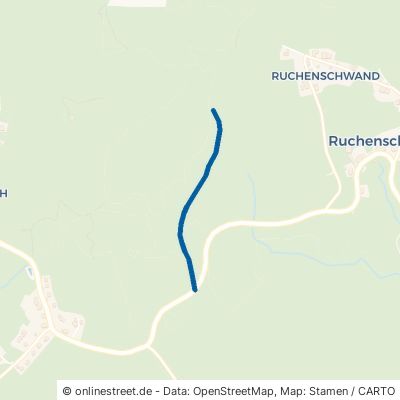 Blachenbühl Weg Dachsberg 