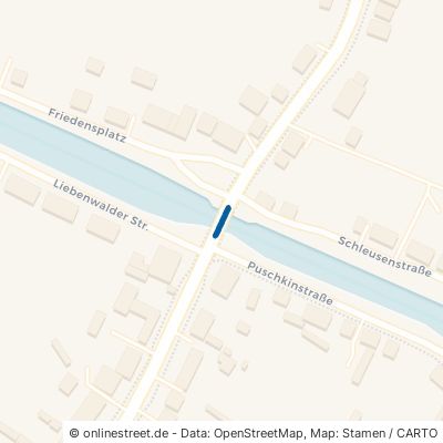 Klappbrücke Zerpenschleuse Wandlitz Zerpenschleuse 