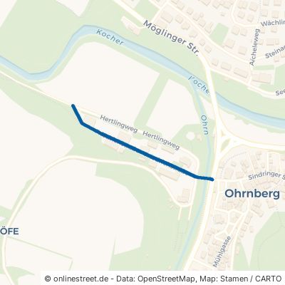 Friedrichstraße Öhringen Ohrnberg 