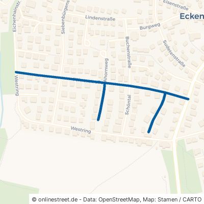 Föhrenstraße Eckental Eckenhaid 