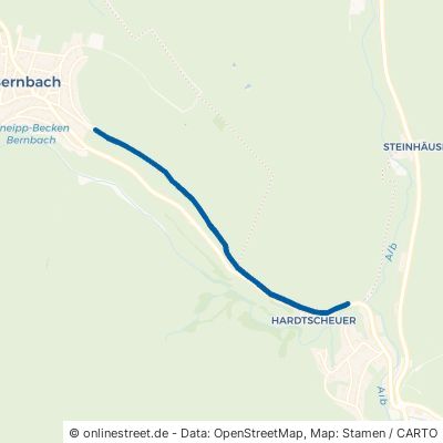 Alte Bernbacher Steige Bad Herrenalb 