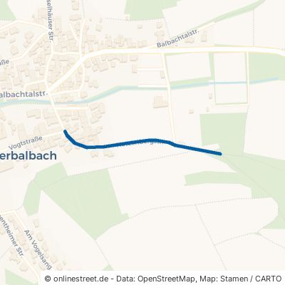 Hetzenbergstraße Lauda-Königshofen Oberbalbach 