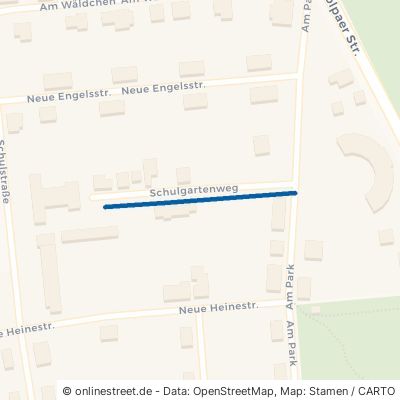 Schulgartenweg Gräfenhainichen Möhlau 