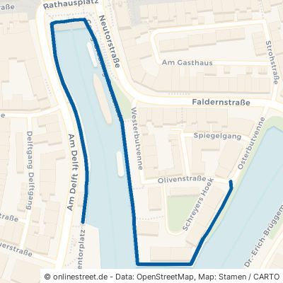 Georg-Breusing-Promenade Emden Stadtzentrum 