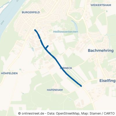 Priener Straße Wasserburg am Inn Tegernau 