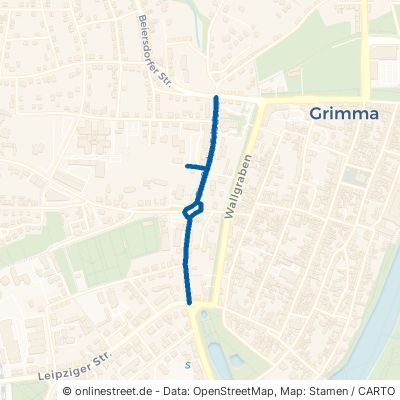 Straße Des Friedens Grimma Otterwisch 
