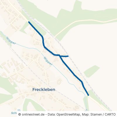 Schloßblick Aschersleben Freckleben 