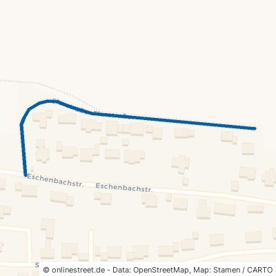 Flurstraße Mitteleschenbach 
