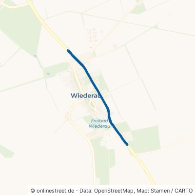 Hauptstraße Uebigau-Wahrenbrück Wiederau 