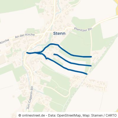 Schusterweg Lichtentanne Stenn 