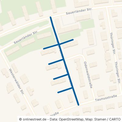 Harzer Straße Gladbeck Rosenhügel 