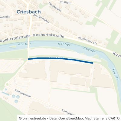 Fritz-Müller-Straße Ingelfingen Criesbach 