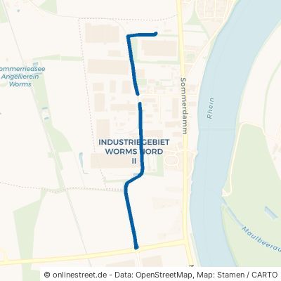 Mittelrheinstraße Worms Rheindürkheim 