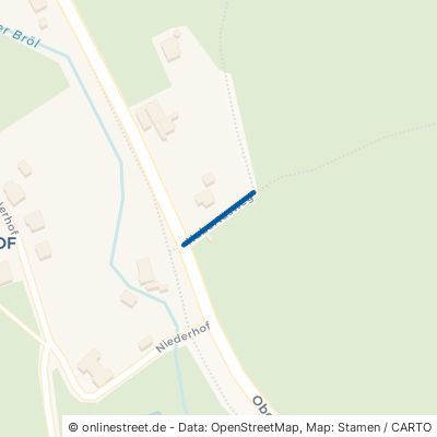 Hubertusweg Waldbröl Niederhof 
