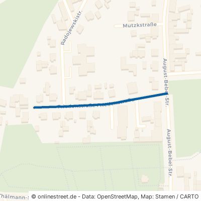 Friedenstraße Senftenberg 