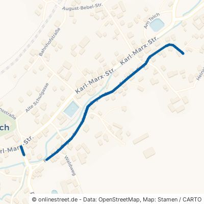 Friedrich-Engels-Straße Limbach 