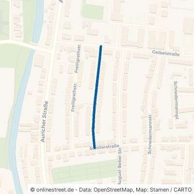 Ernst-Moritz-Arndt-Straße Emden Barenburg 
