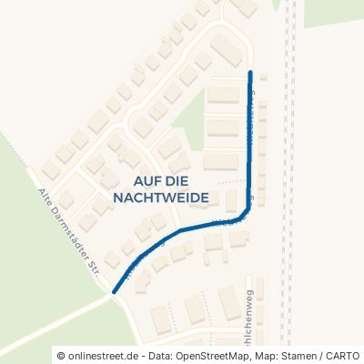 Kiebitzweg Groß-Gerau Dornheim 