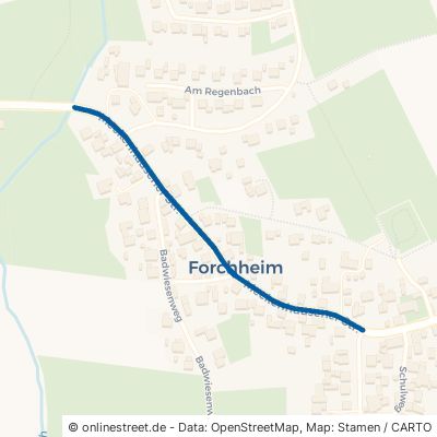 Meckenhausener Straße Freystadt Forchheim 