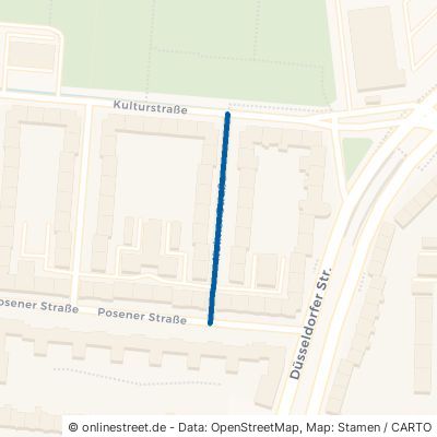 Kulmer Straße Duisburg Wanheimerort 