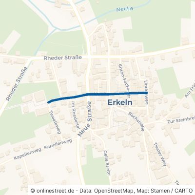 Dorfstraße Brakel Erkeln 