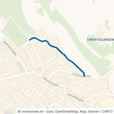 Riehener Straße Weil am Rhein Ober Tüllingen 