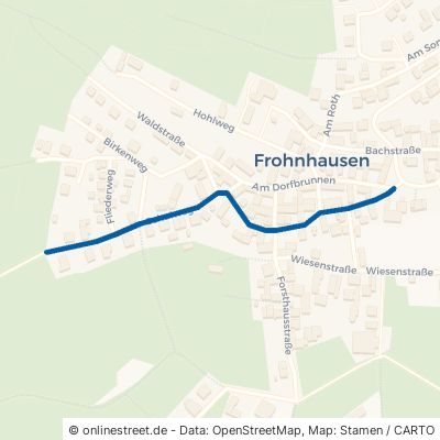 Schulweg Battenberg Frohnhausen 