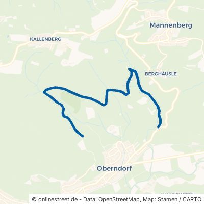 Weberriedweg Rudersberg 