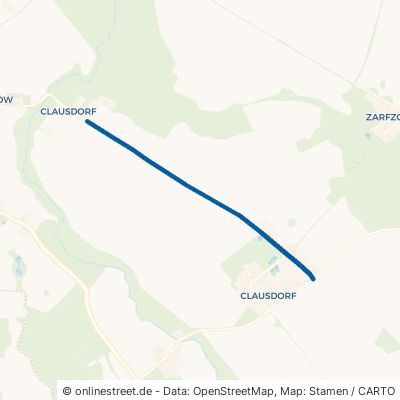 Teschower Weg Kirch Mulsow Clausdorf 