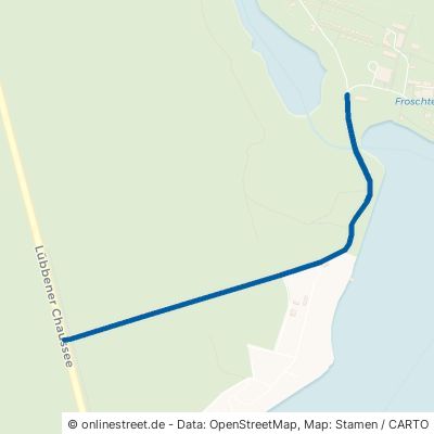 Weg Zum Hölzernen See Heidesee Gräbendorf 