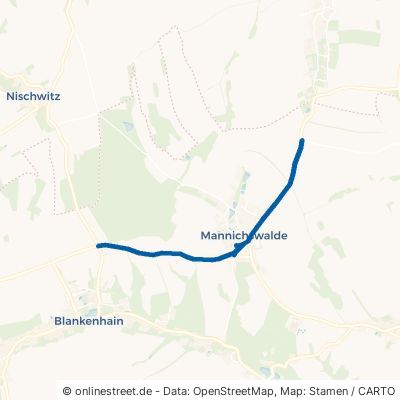 Thonhausener Straße 08451 Crimmitschau Mannichswalde Mannichswalde
