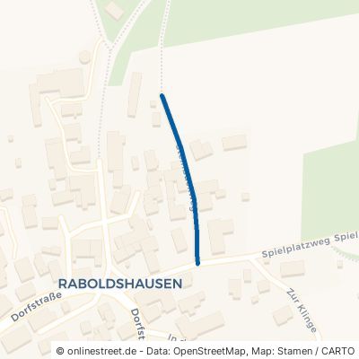 Steinbuckweg Blaufelden Raboldshausen 