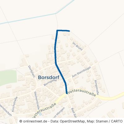 Glaubzahler Straße Nidda Borsdorf 