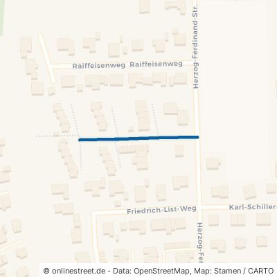 Heinrich-von-Stephan-Weg Minden Innenstadt 