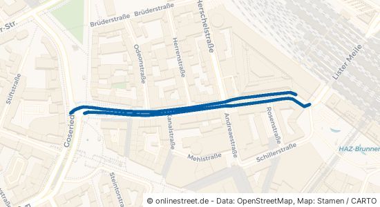 Kurt-Schumacher-Straße Hannover Mitte Mitte