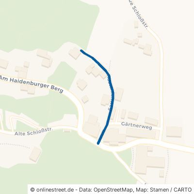 Kastanienweg Aldersbach Haidenburg 